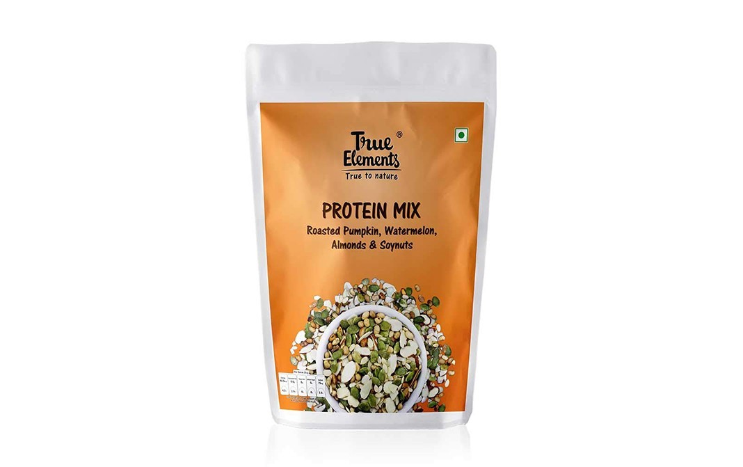 True Elements Protein Mix Roasted Pumpkin, Watermelon, Almonds & Soynuts   Pack  250 grams